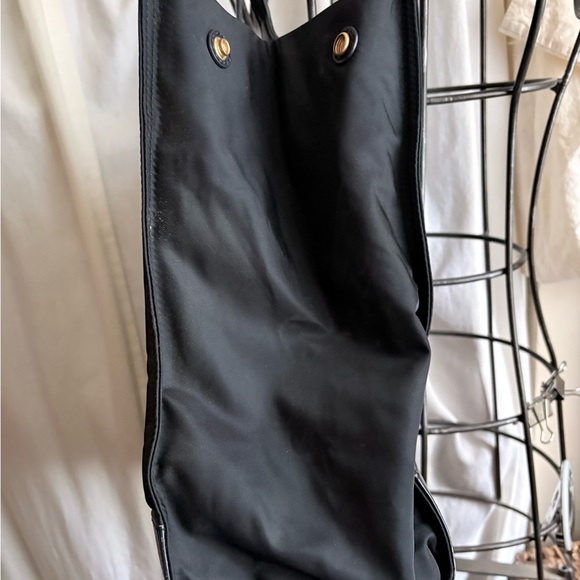 Tory Burch Black Tote with Embellished Logo - Picture 6 of 12